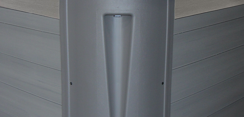 Limited Edition Cabinet - Gray (Horizontal Corduroy)